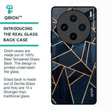 Abstract Tiles Glass Case for Vivo X100 5G