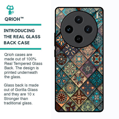 Retro Art Glass Case for Vivo X100 5G