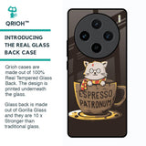 Tea With Kitty Glass Case For Vivo X100 5G