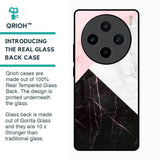 Marble Collage Art Glass Case For Vivo X100 5G