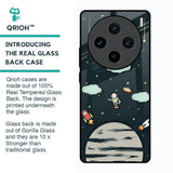 Astronaut Dream Glass Case For Vivo X100 5G