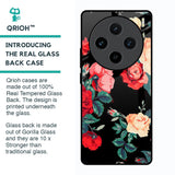 Floral Bunch Glass Case For Vivo X100 5G