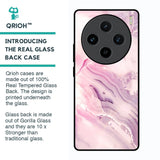 Diamond Pink Gradient Glass Case For Vivo X100 5G