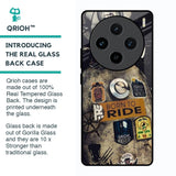 Ride Mode On Glass Case for Vivo X100 5G