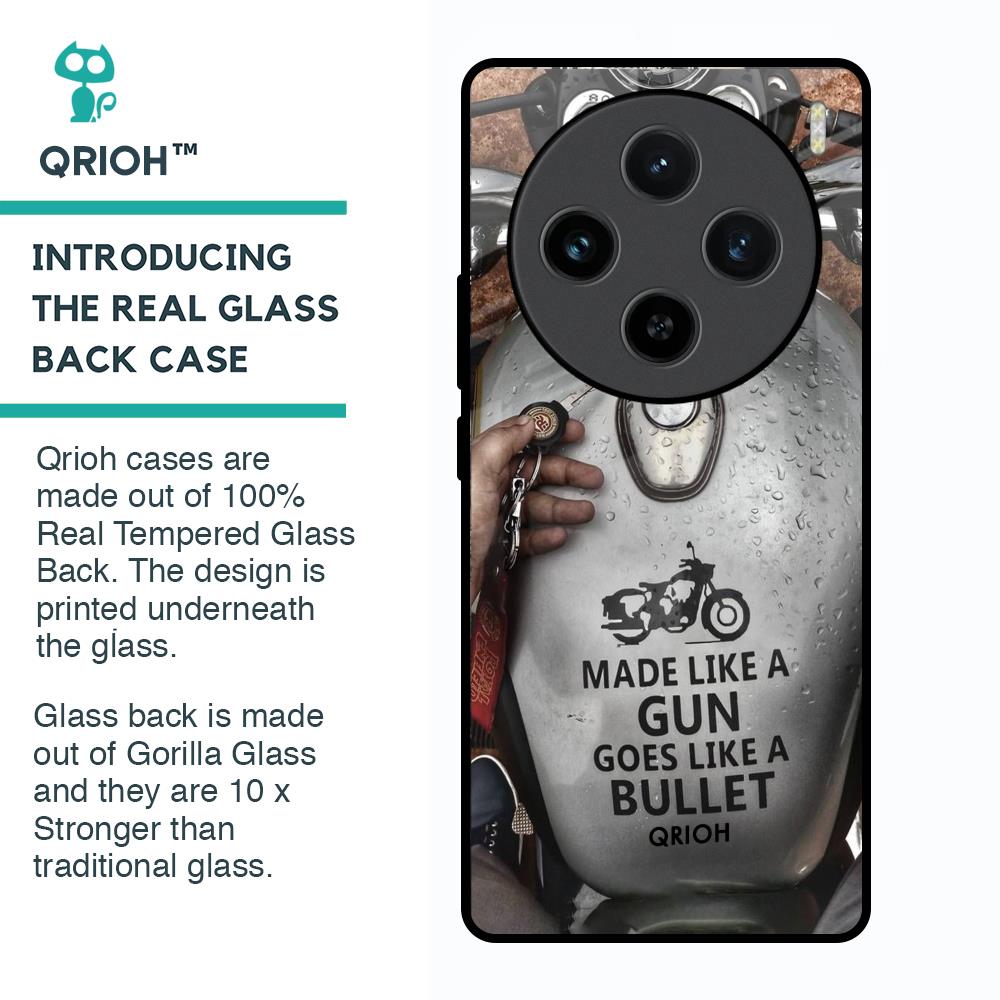 Royal Bike Glass Case for Vivo X100 5G