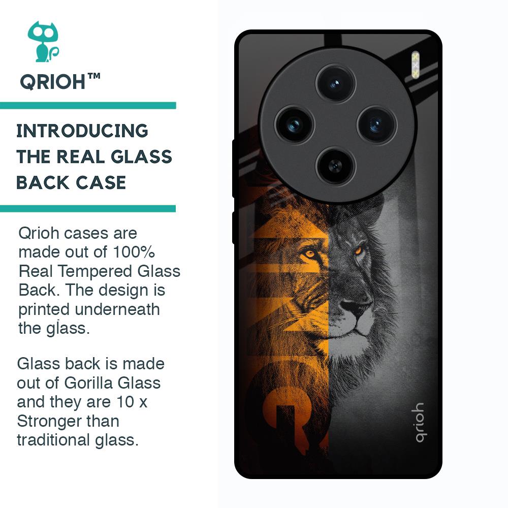 King Of Forest Glass Case for Vivo X100 5G