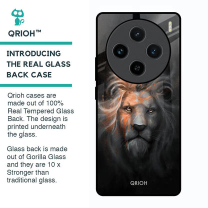 Devil Lion Glass Case for Vivo X100 5G