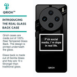 Dope In Life Glass Case for Vivo X100 5G