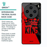 I Am A King Glass Case for Vivo X100 5G
