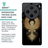 Mythical Phoenix Art Glass Case for Vivo X100 5G