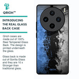 Dark Grunge Glass Case for Vivo X100 5G
