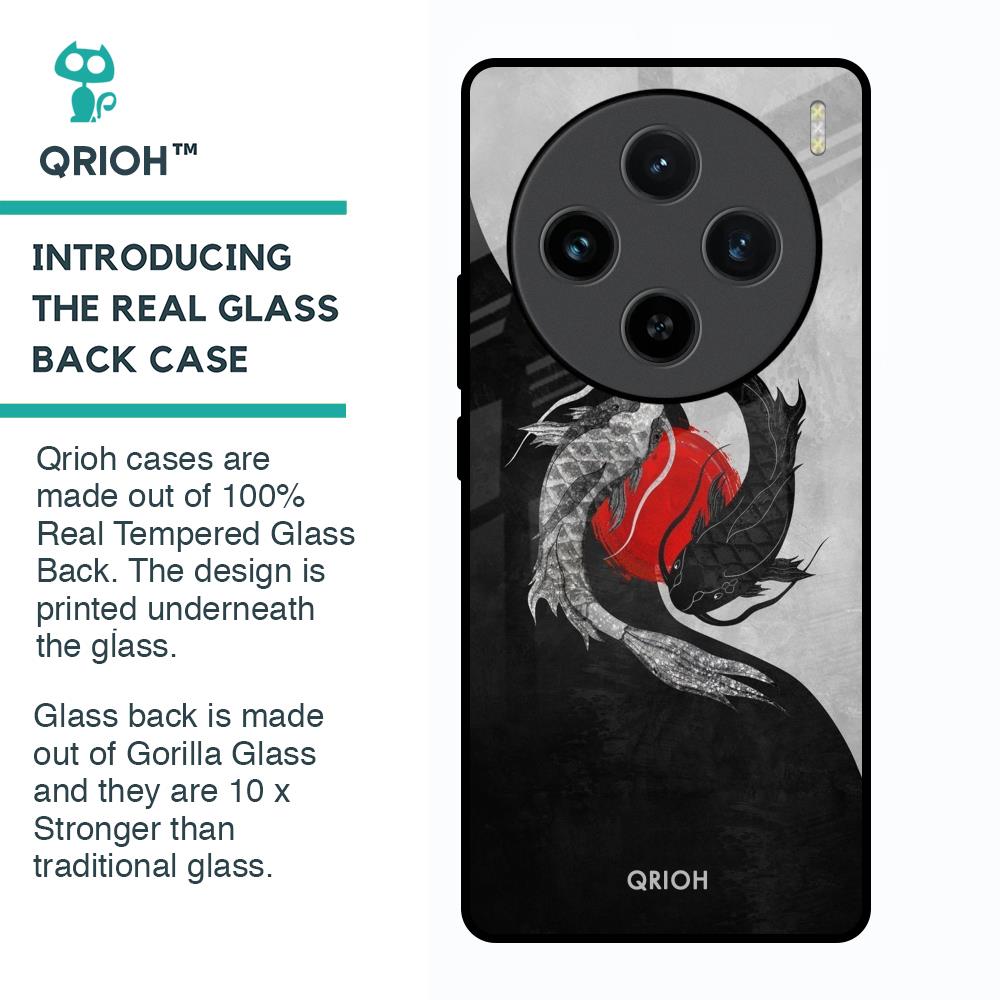 Japanese Art Glass Case for Vivo X100 5G