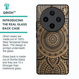 Luxury Mandala Glass Case for Vivo X100 5G