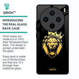 Lion The King Glass Case for Vivo X100 5G