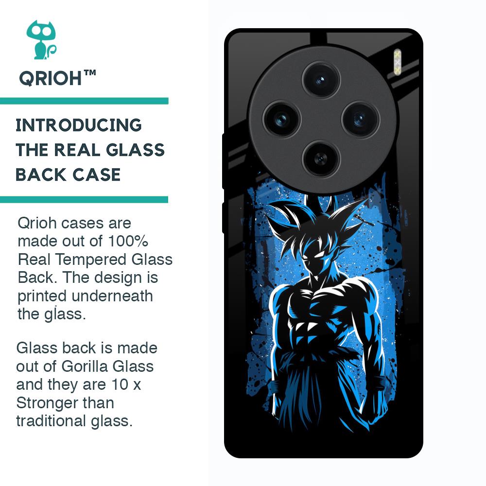 Splatter Instinct Glass Case for Vivo X100 5G
