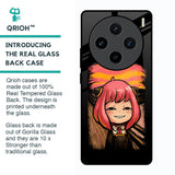 Spy X Family Glass Case for Vivo X100 5G