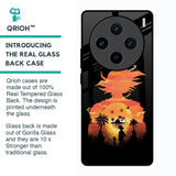 Japanese Paradise Glass Case for Vivo X100 5G