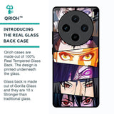 Anime Eyes Glass Case for Vivo X100 5G