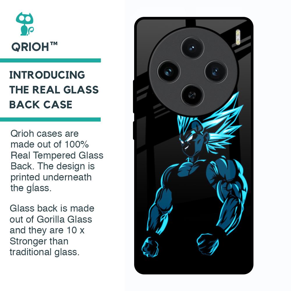 Pumped Up Anime Glass Case for Vivo X100 5G