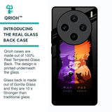 Minimalist Anime Glass Case for Vivo X100 5G