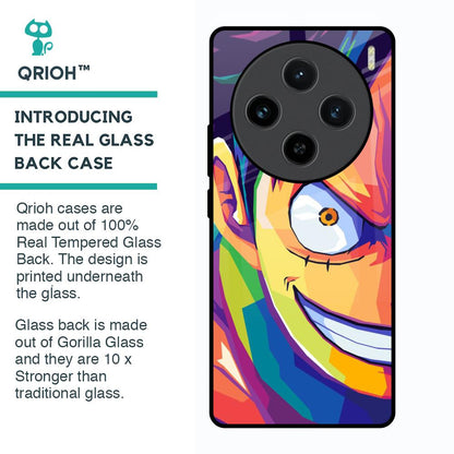 Monkey Wpap Pop Art Glass Case for Vivo X100 5G