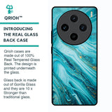 Ocean Marble Glass Case for Vivo X100 5G