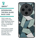 Abstact Tiles Glass Case for Vivo X100 5G