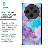 Alcohol ink Marble Glass Case for Vivo X100 5G