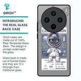 Space Flight Pass Glass Case for Vivo X100 5G