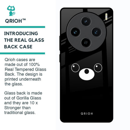 Cute Bear Glass Case for Vivo X100 5G