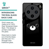 Cute Bear Glass Case for Vivo X100 5G