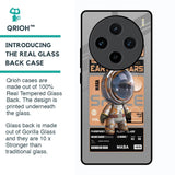 Space Ticket Glass Case for Vivo X100 5G