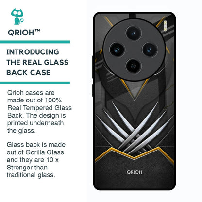 Black Warrior Glass Case for Vivo X100 5G