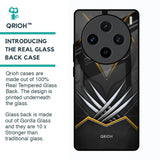 Black Warrior Glass Case for Vivo X100 5G