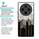 Tricolor Pattern Glass Case for Vivo X100 5G