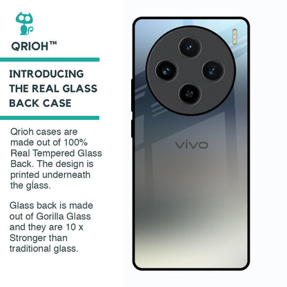 Tricolor Ombre Glass Case for Vivo X100 5G