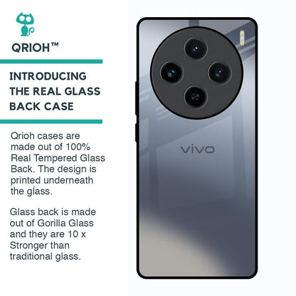 Space Grey Gradient Glass Case for Vivo X100 5G