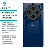 Royal Navy Glass Case for Vivo X100 5G