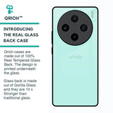 Teal Glass Case for Vivo X100 5G