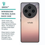 Golden Mauve Glass Case for Vivo X100 5G