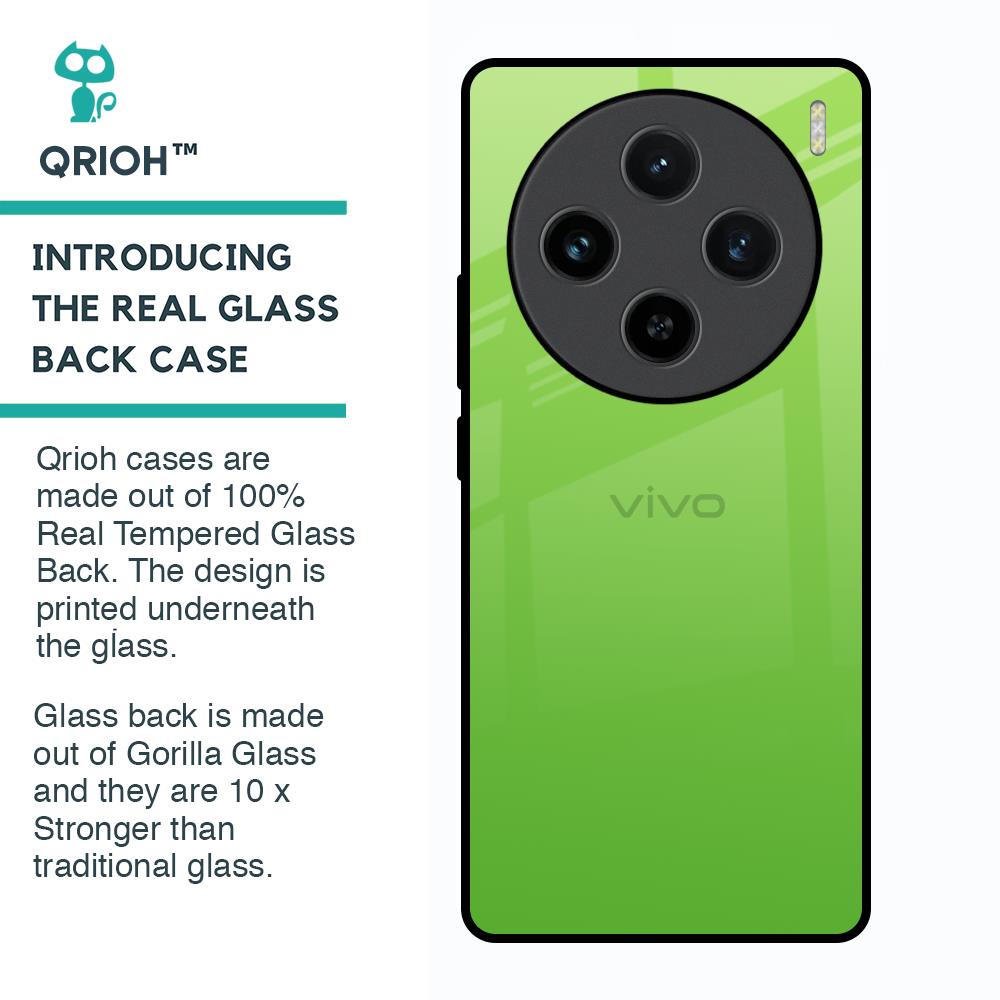Paradise Green Glass Case For Vivo X100 5G