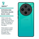 Cuba Blue Glass Case For Vivo X100 5G