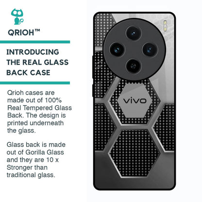 Hexagon Style Glass Case For Vivo X100 5G