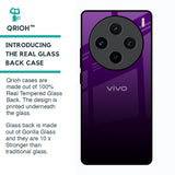 Harbor Royal Blue Glass Case For Vivo X100 5G