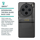 Grey Metallic Glass Case For Vivo X100 5G
