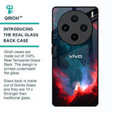 Brush Art Glass Case For Vivo X100 5G