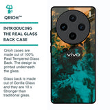 Watercolor Wave Glass Case for Vivo X100 5G