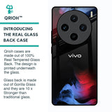 Fine Art Wave Glass Case for Vivo X100 5G