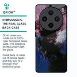 Smudge Brush Glass case for Vivo X100 5G