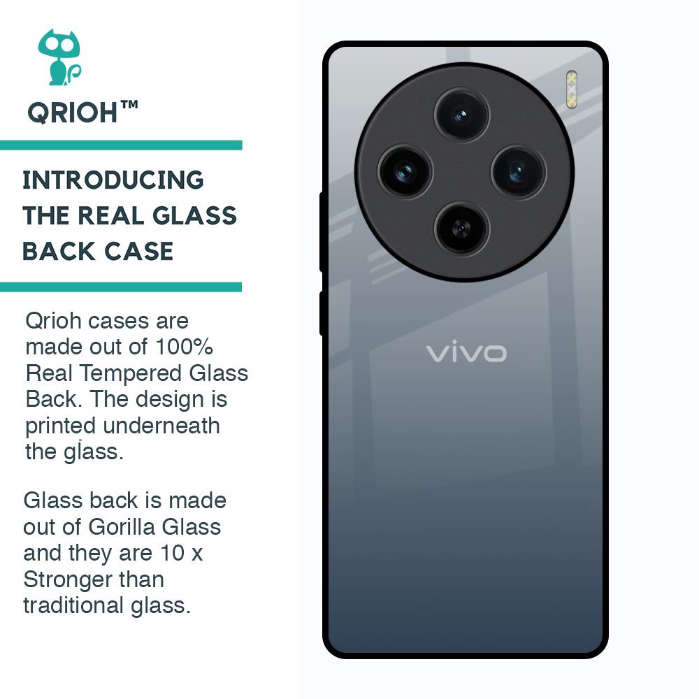 Dynamic Black Range Glass Case for Vivo X100 5G